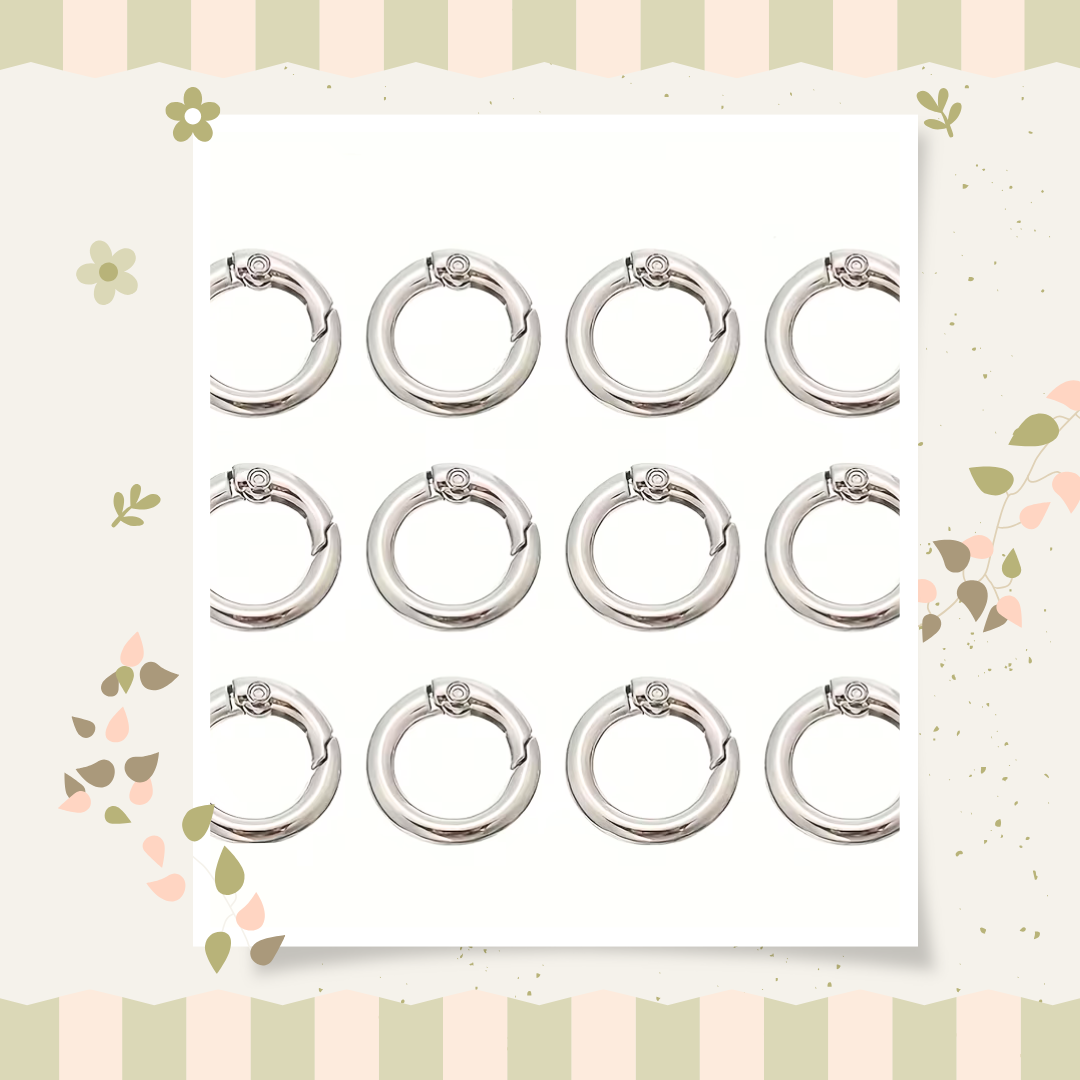 Anneau rapide argent